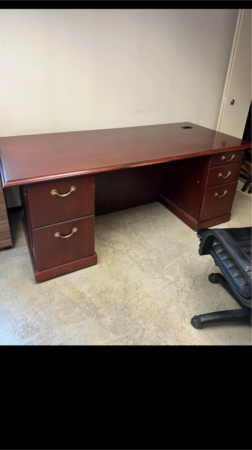 Mahogany Executive Desk