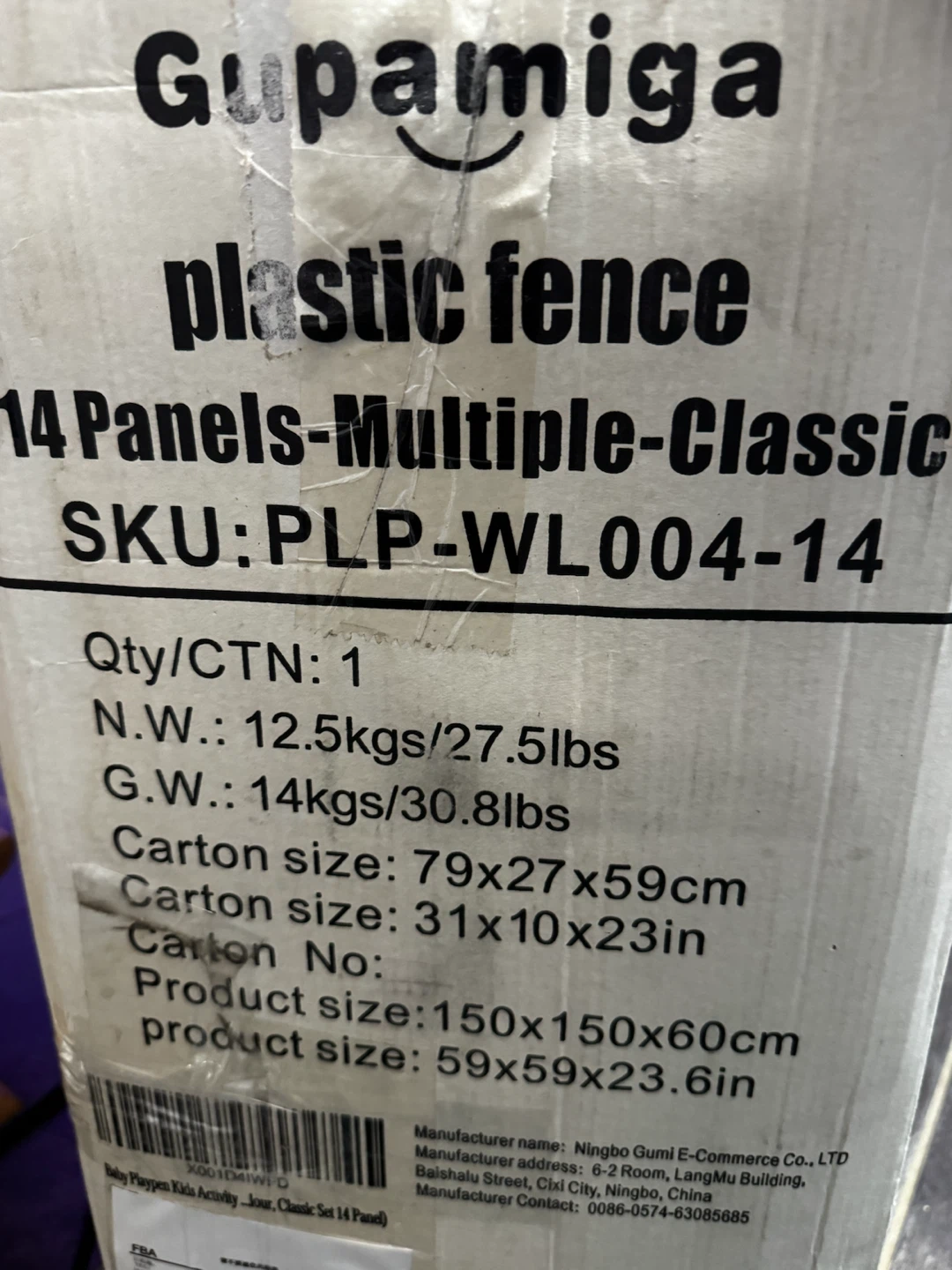 Baby Playpen Safety Fence - 14 Panels - photo 4