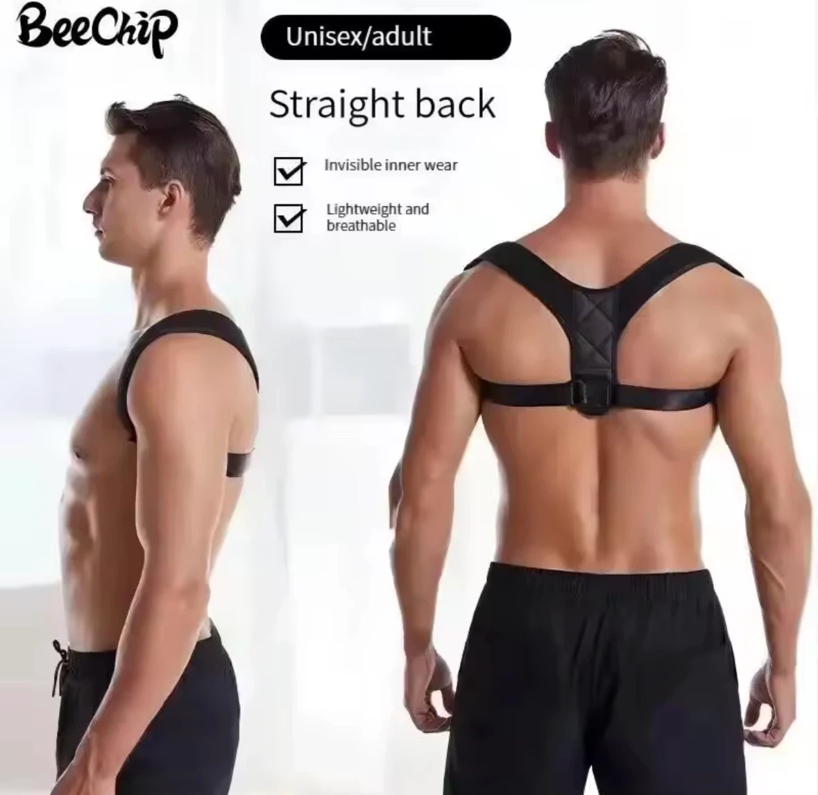 BeeChip Straight Back Posture Corrector - photo 2