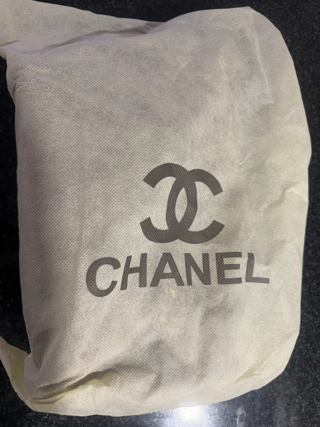 Chanel Quilted Suede Shoulder Bag