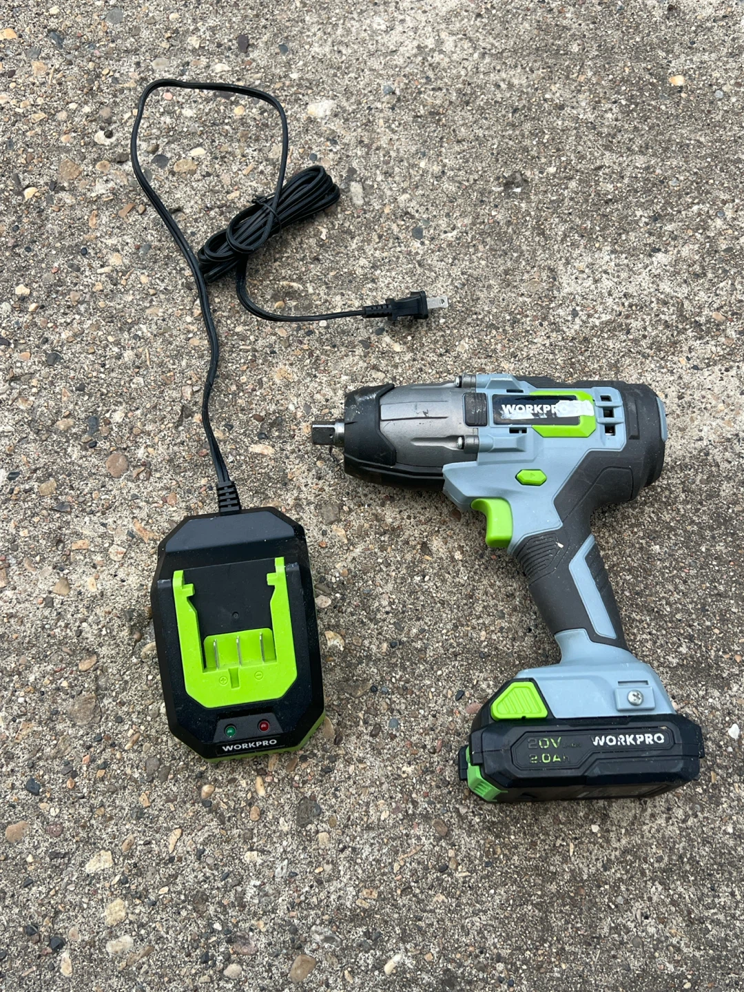 WORKPRO 20V Cordless Impact Wrench
