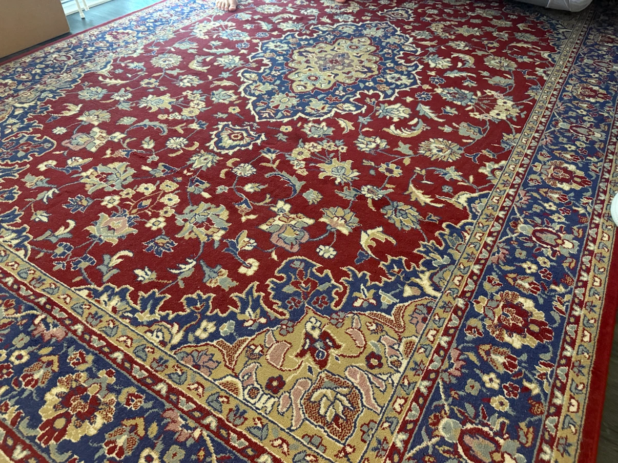 Persian print ikea carpet / rug