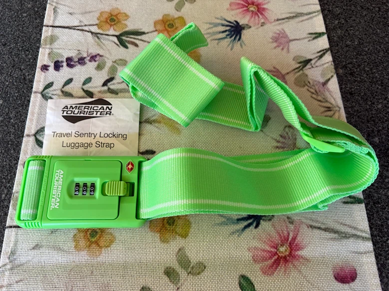 American Tourister Travel Sentry Locking Luggage Strap - photo 2
