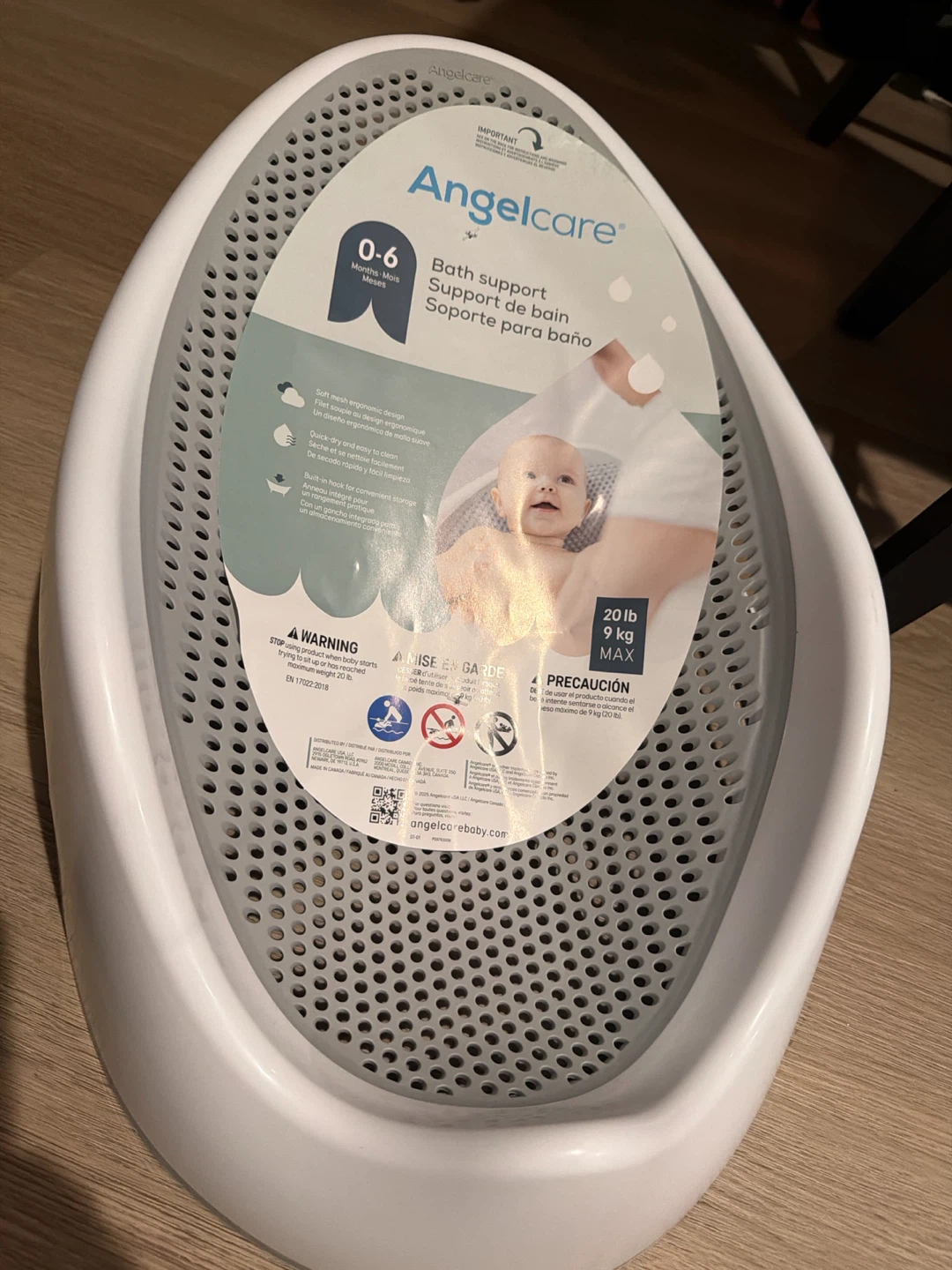 Angelcare Baby Bath Support (0-6 Months)