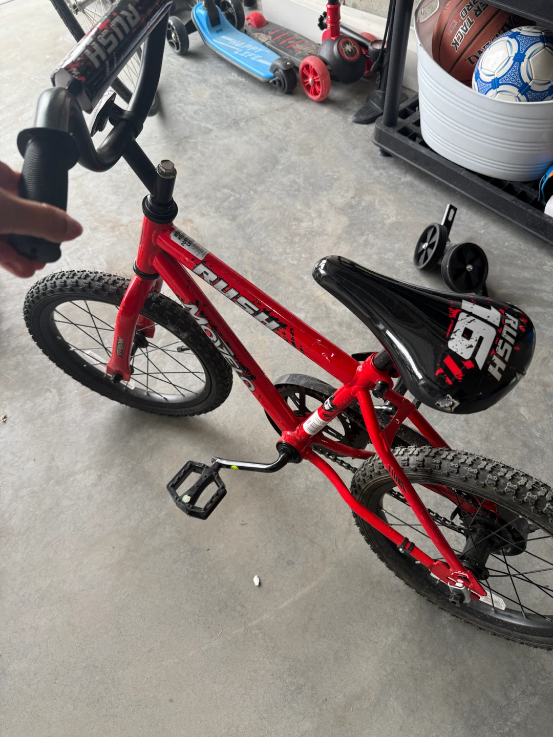 Red Movelo Rush Kids Bike - 16 - photo 2