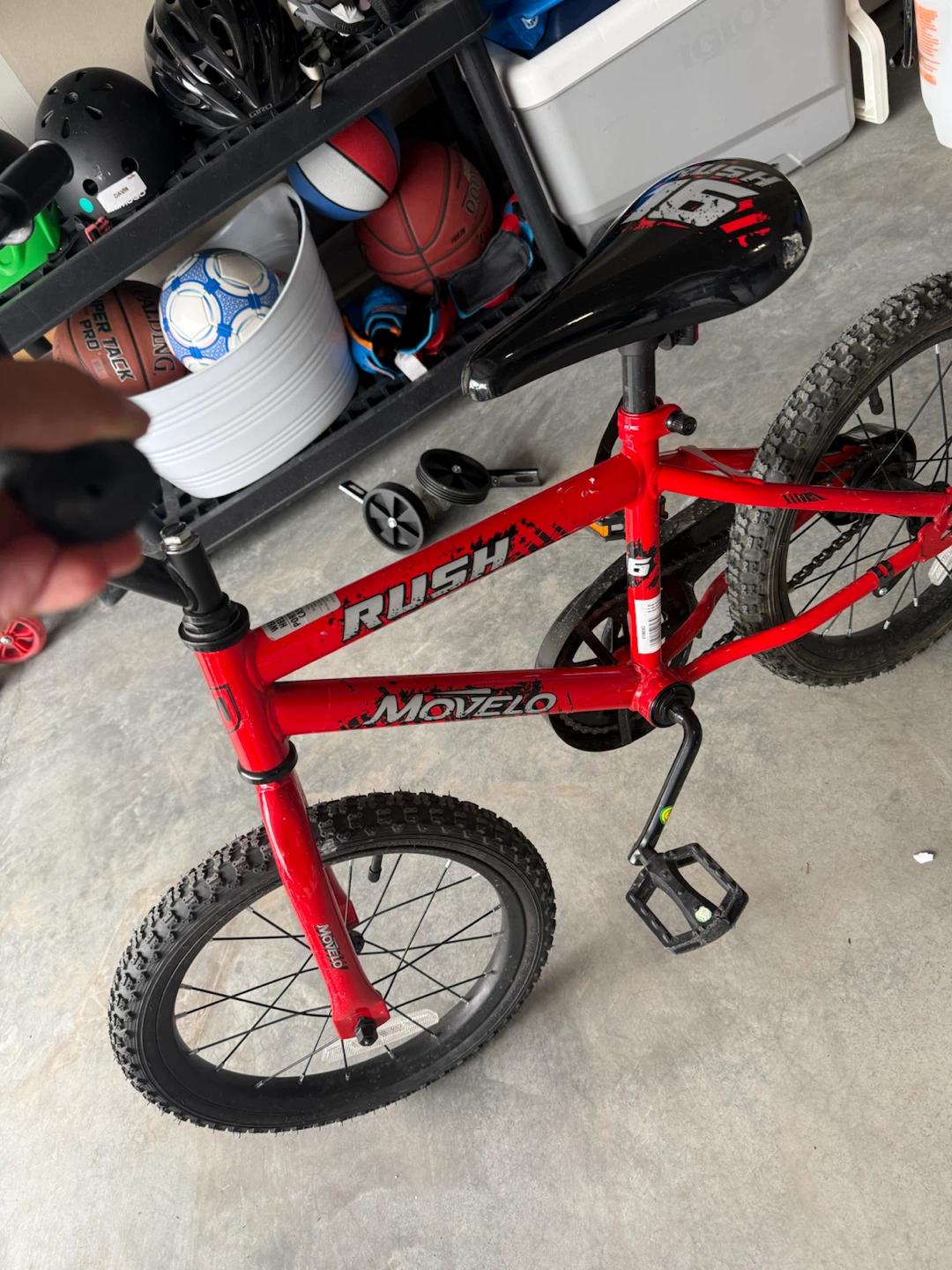 Red Movelo Rush Kids Bike - 16 - photo 3
