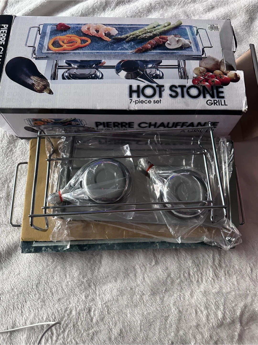 Pierre Chauvante Hot Stone Grill 7-piece set - photo 2