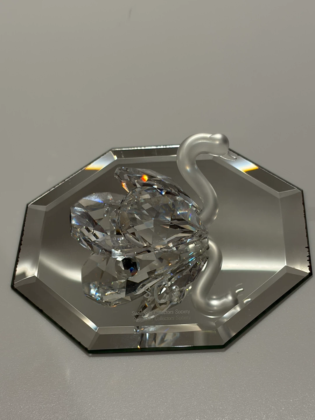 Swarovski Crystal Swan Figurine