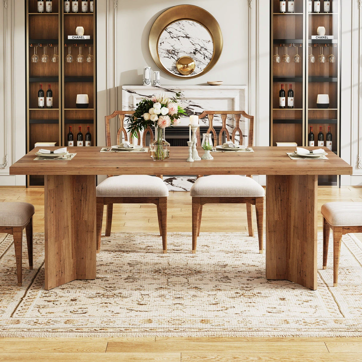 Rectangular Dining Table - Wood - photo 2