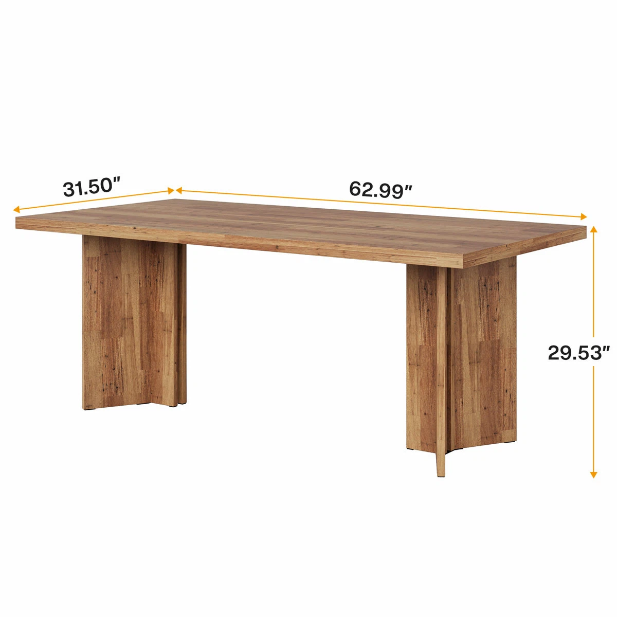 Rectangular Dining Table - Wood - photo 4
