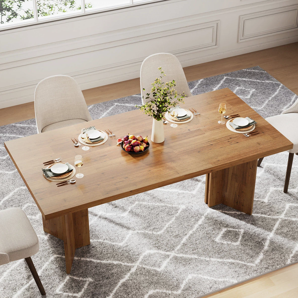 Rectangular Dining Table - Wood - photo 5
