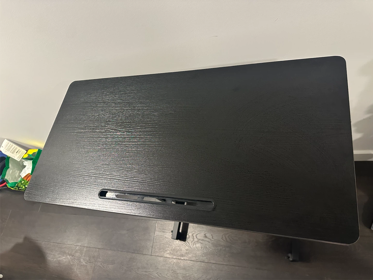 32” Standing Desk Adjustable Height Rolling Desk Black - photo 2