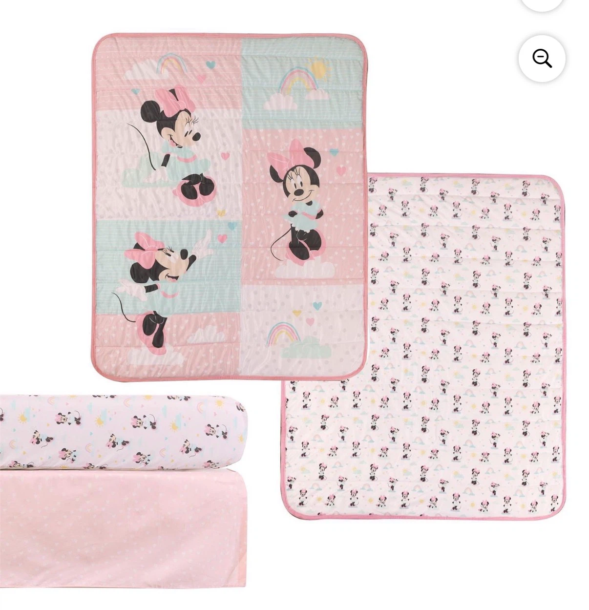 Disney Baby Minnie Mouse 3 Piece Crib Set - photo 2