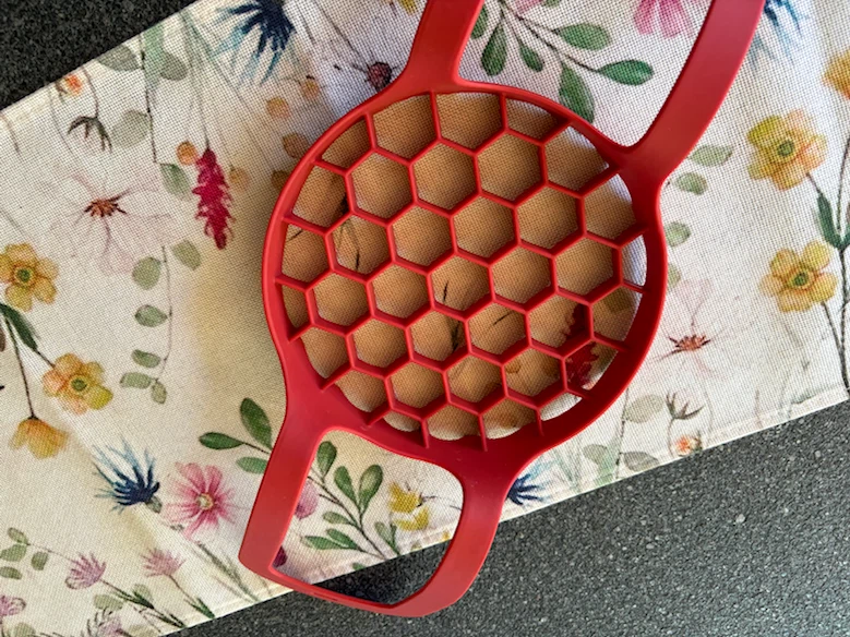 Red Silicone turkey lifter