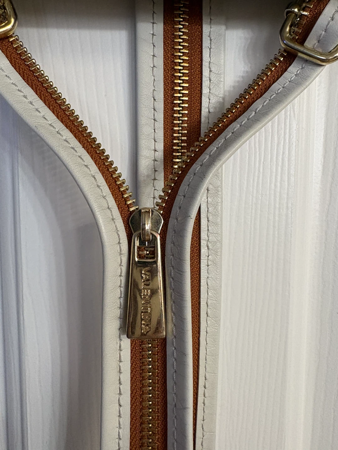 Valentina Italian Genuine Pebbled Leather Convertible Backpack - photo 5