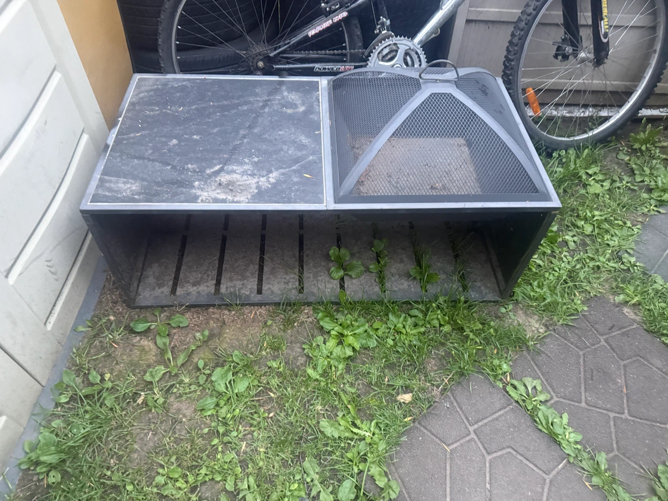 Rectangular Fire Pit with Grate Top - photo 2