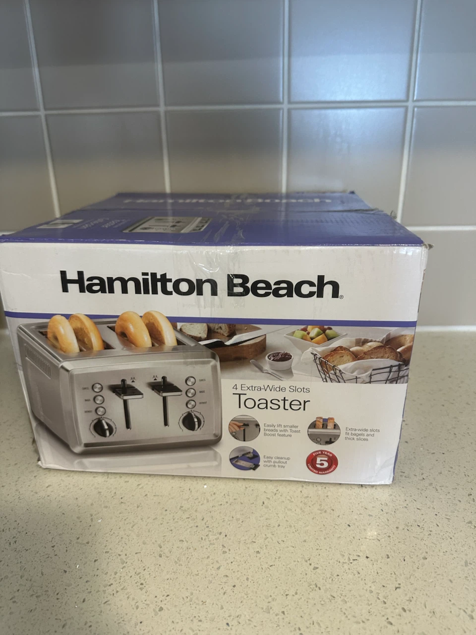 Hamilton Beach 4 Extra-Wide Slots Toaster