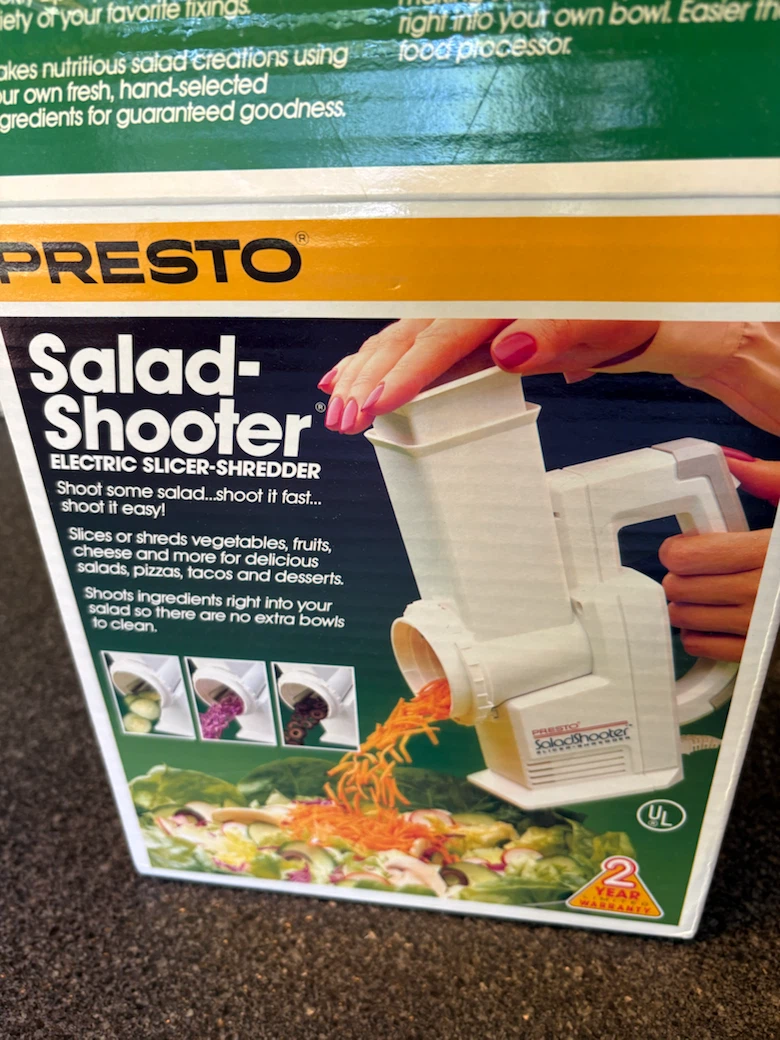 Presto Salad Shooter Electric Slicer/Shredder
