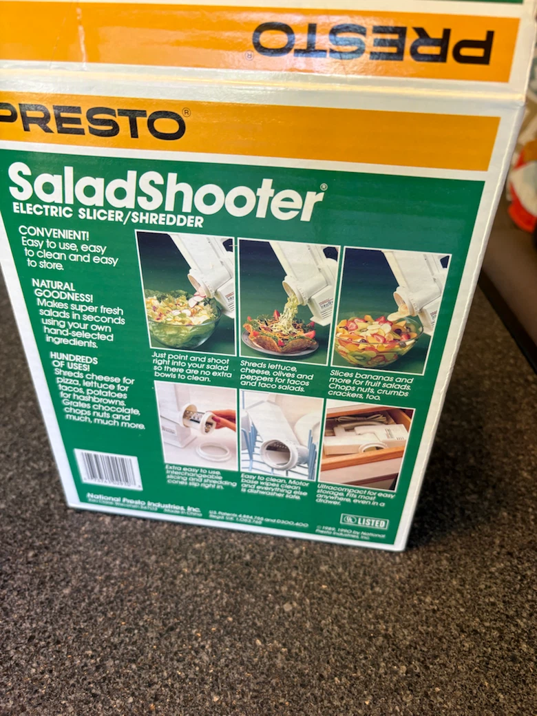 Presto Salad Shooter Electric Slicer/Shredder - photo 2