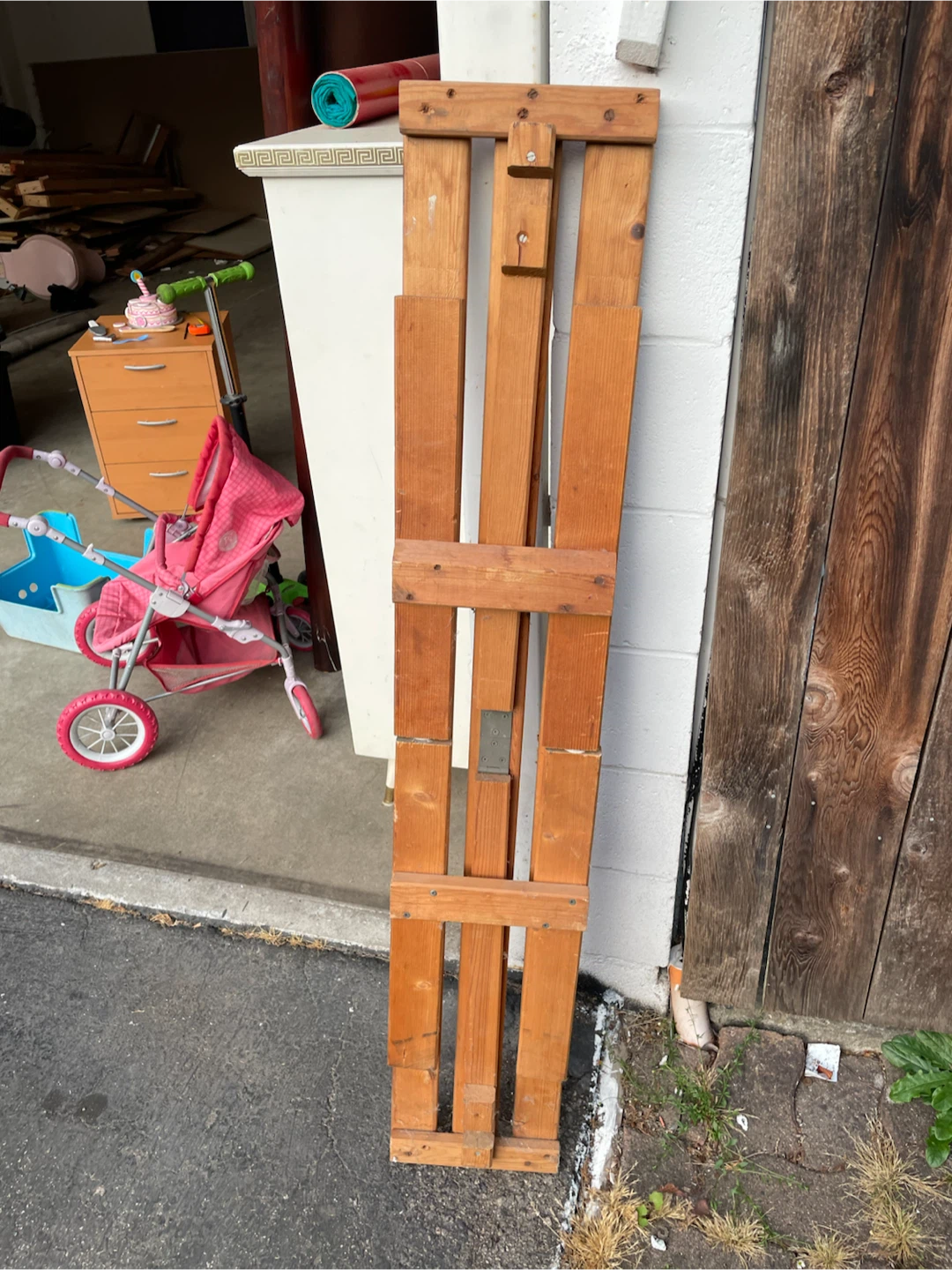 Simple, handmade, wooden Folding Bench - photo 4