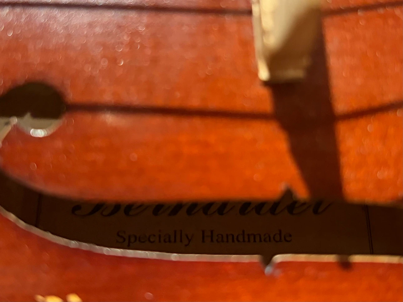Bernardo Violin with Case and Bow - photo 3