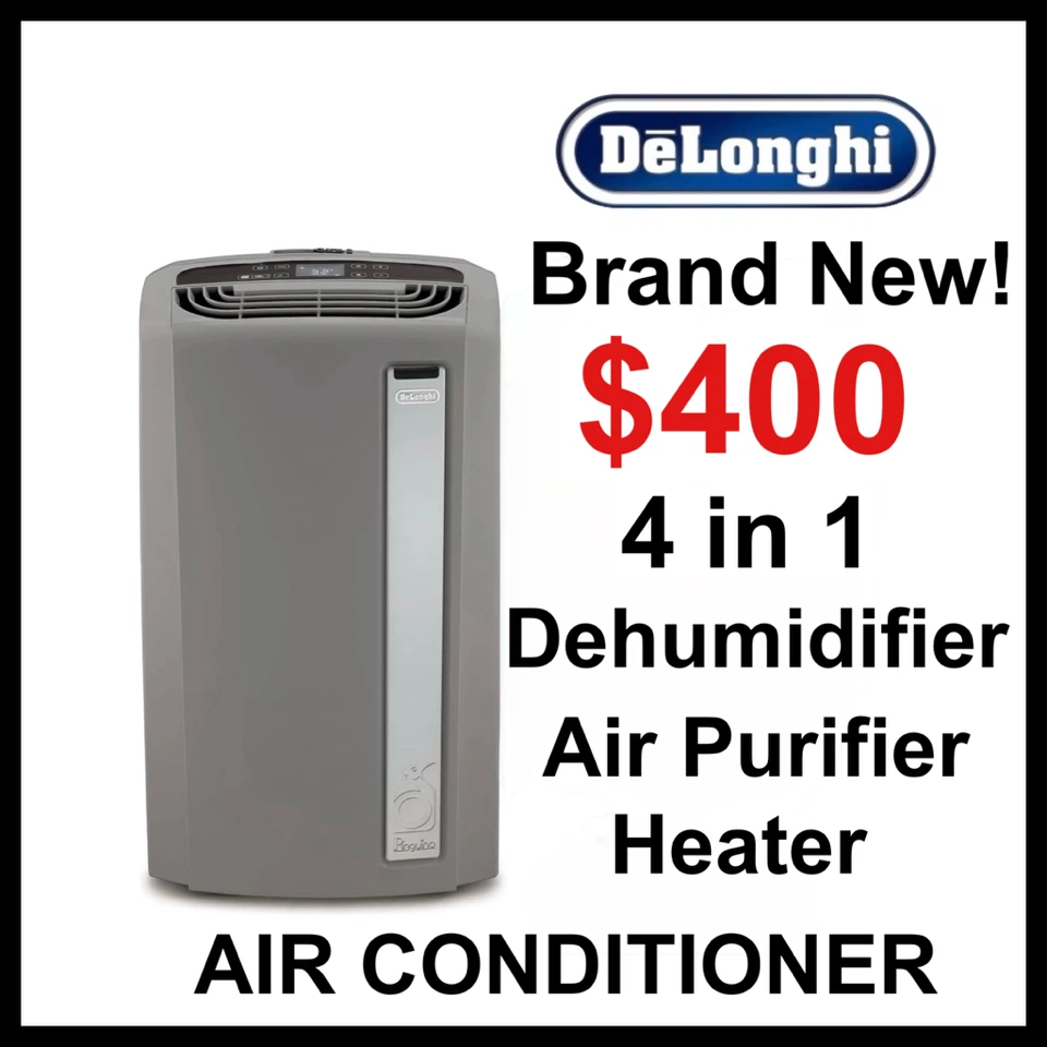 Brand New! $375 De’Longhi portable air conditioner.