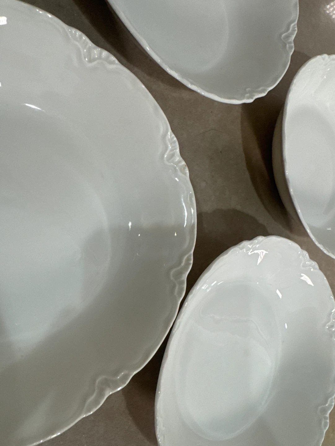 Set of 4 Racine Bavaria White Porcelain Bowls - photo 3