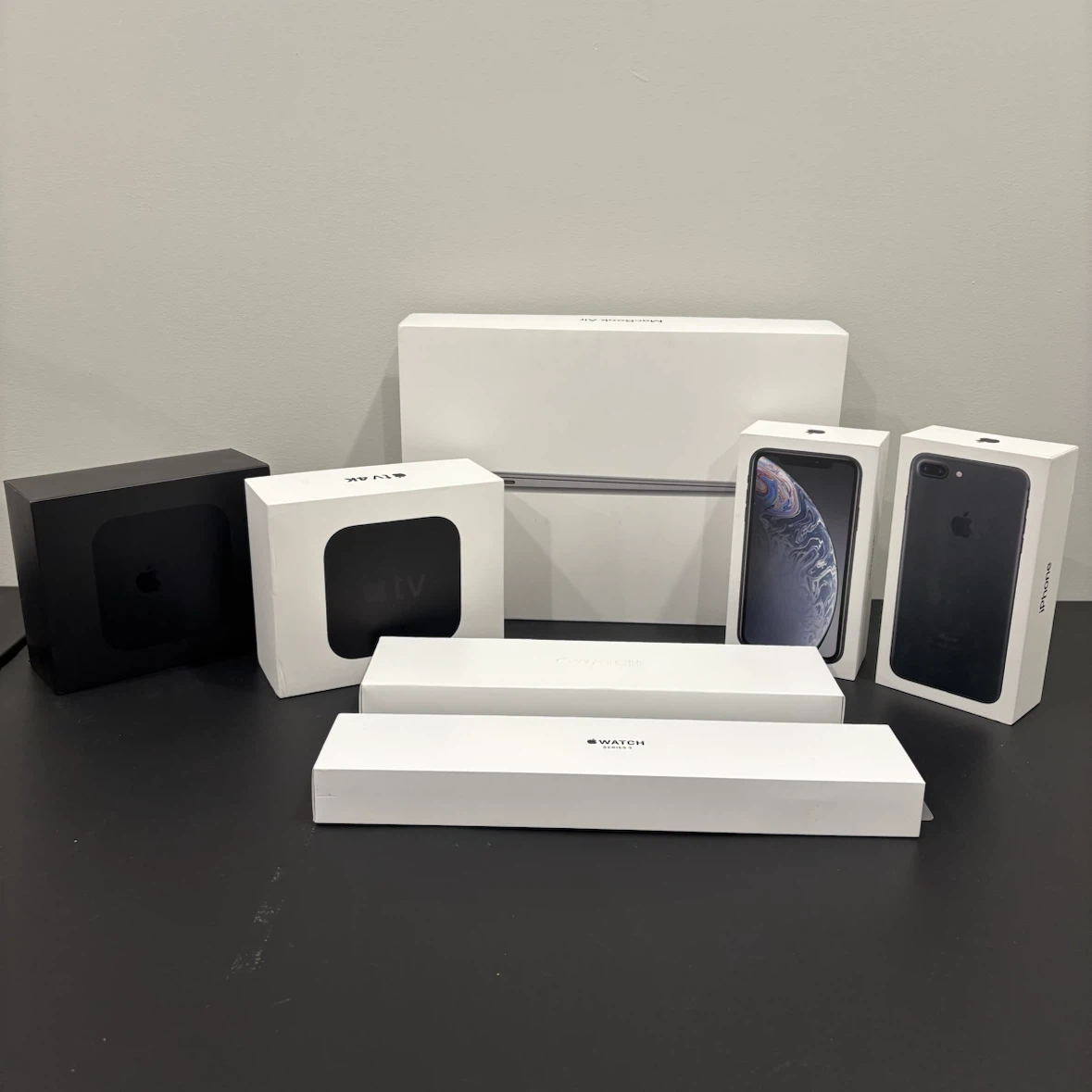 Empty Apple Product Boxes