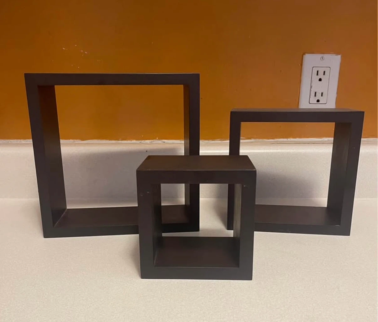 Floating Shelves Square Set of 3