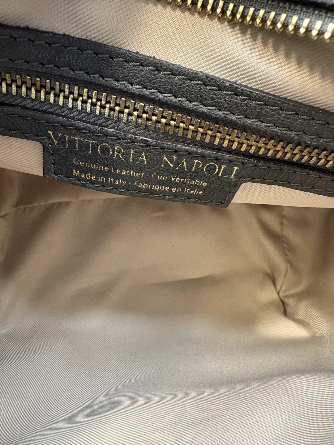 Vittoria Napoli “Barok” Genuine Leather Handbag - photo 4