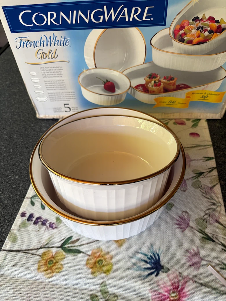 CorningWare French White Gold 5-Piece Bakeware Set - photo 3