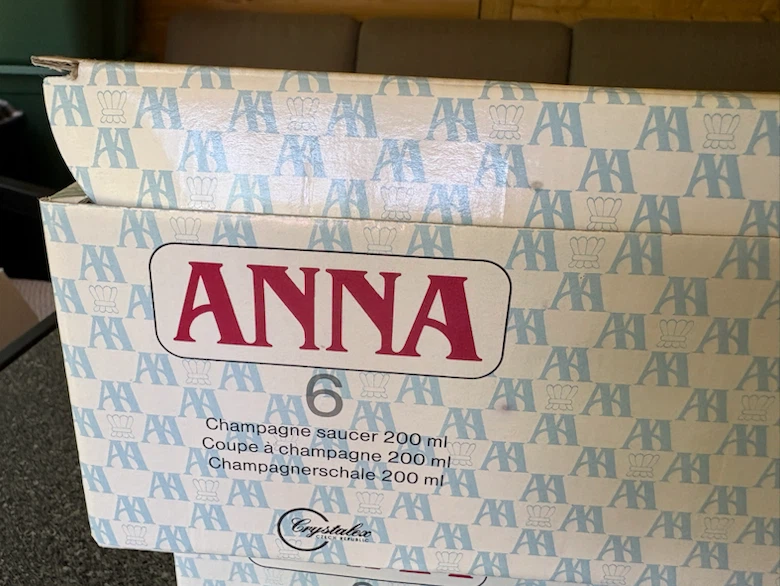 ANNA Champagne Saucer Glasses (6-pack) - photo 2