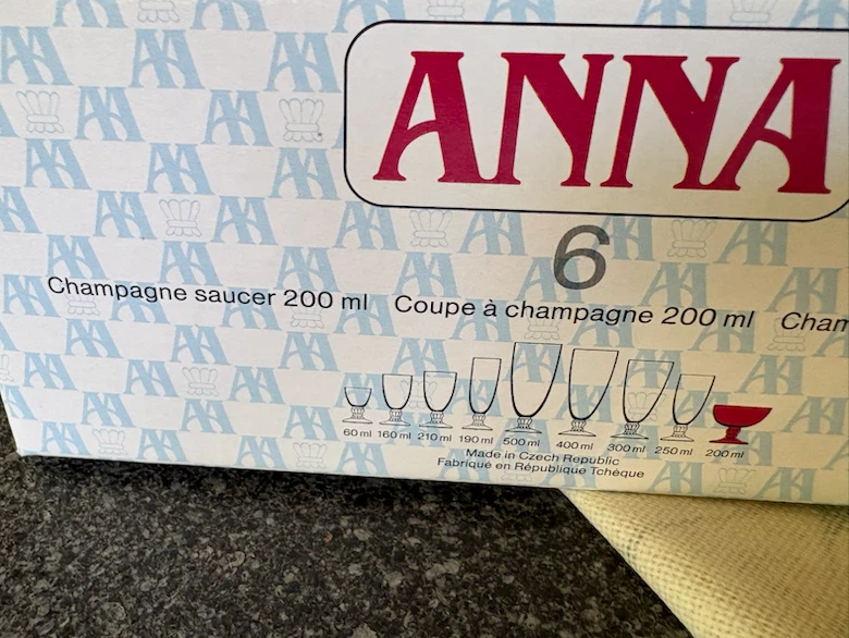 ANNA Champagne Saucer Glasses (6-pack) - photo 3