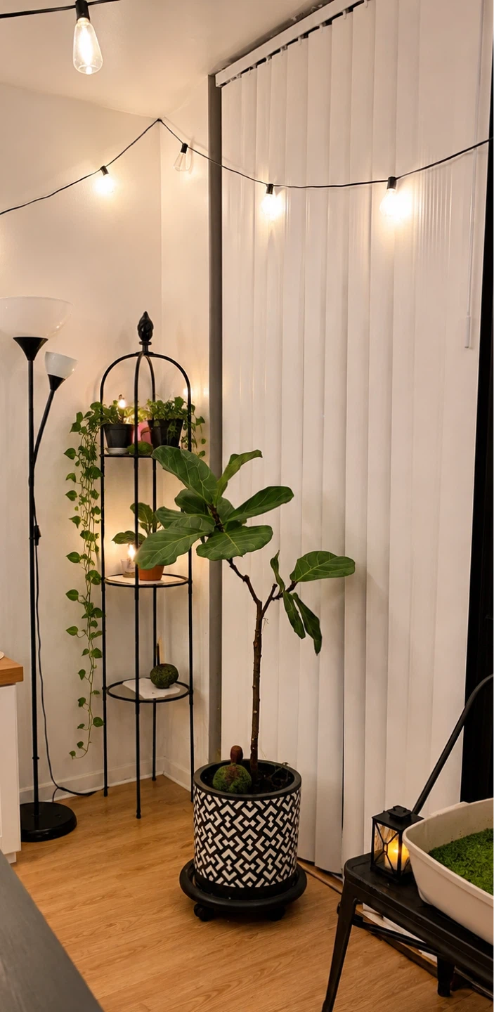 Fiddle Leaf Fig Plant with pot