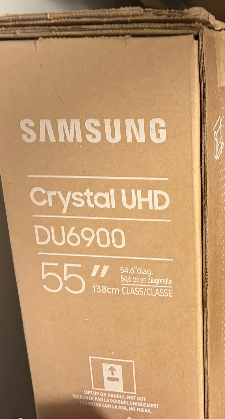 Samsung Crystal UHD DU6900 55" TV