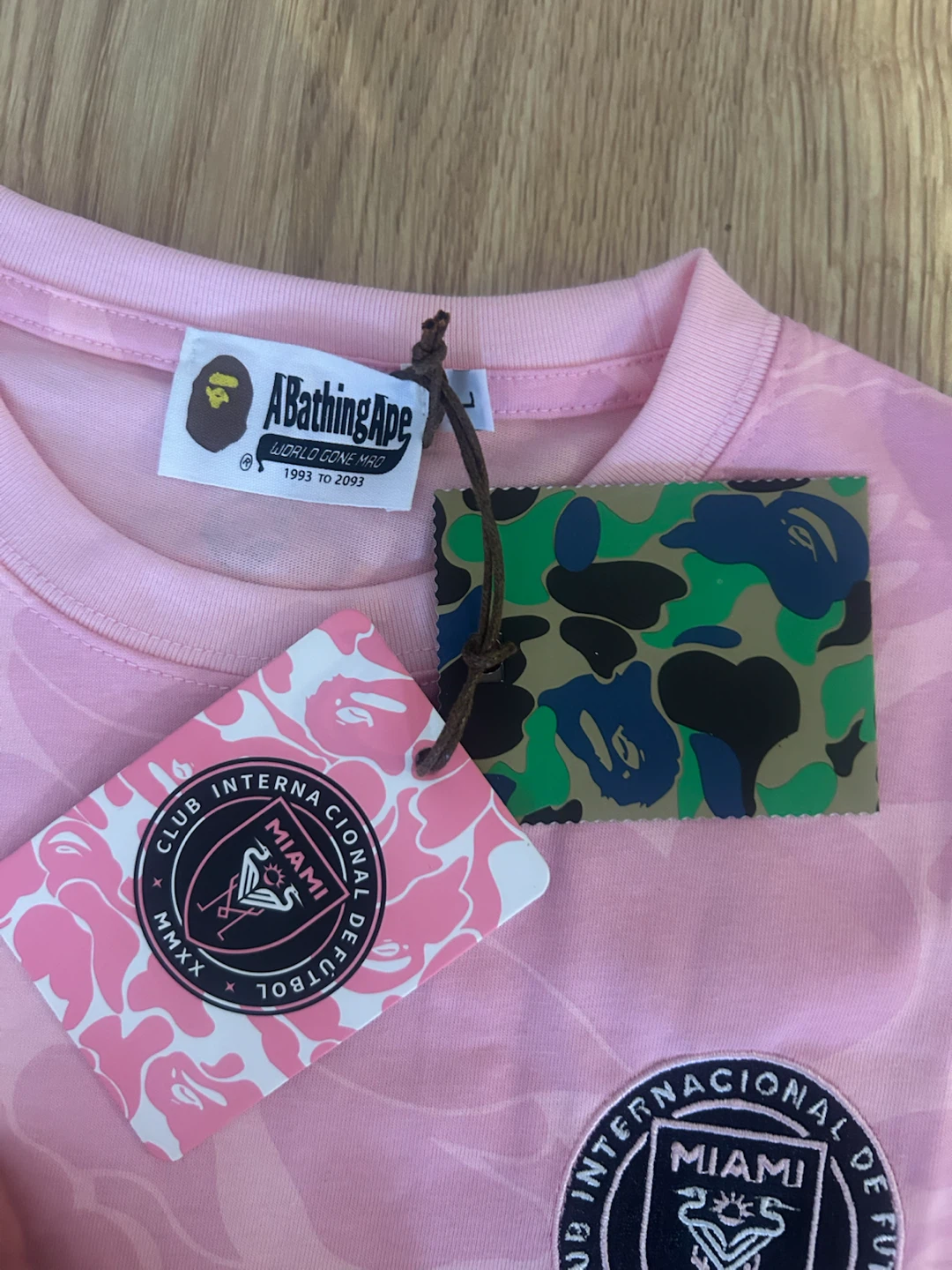 A Bathing Ape x Miami 93 pink Jersey - photo 3