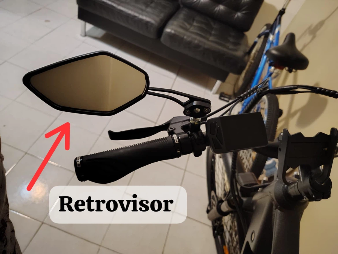 Dirwin Electric Bike with Phone Mount and Mirror - photo 2