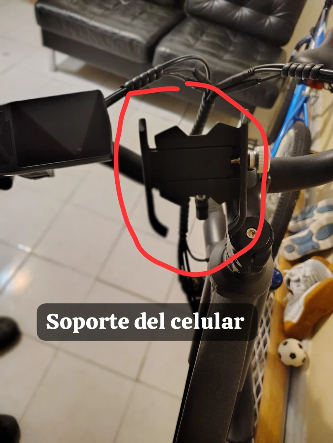 Dirwin Electric Bike with Phone Mount and Mirror - photo 3