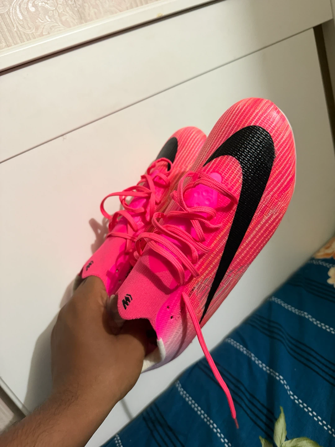 Nike Mercurial Superfly elite Pink Soccer Cleats - photo 2
