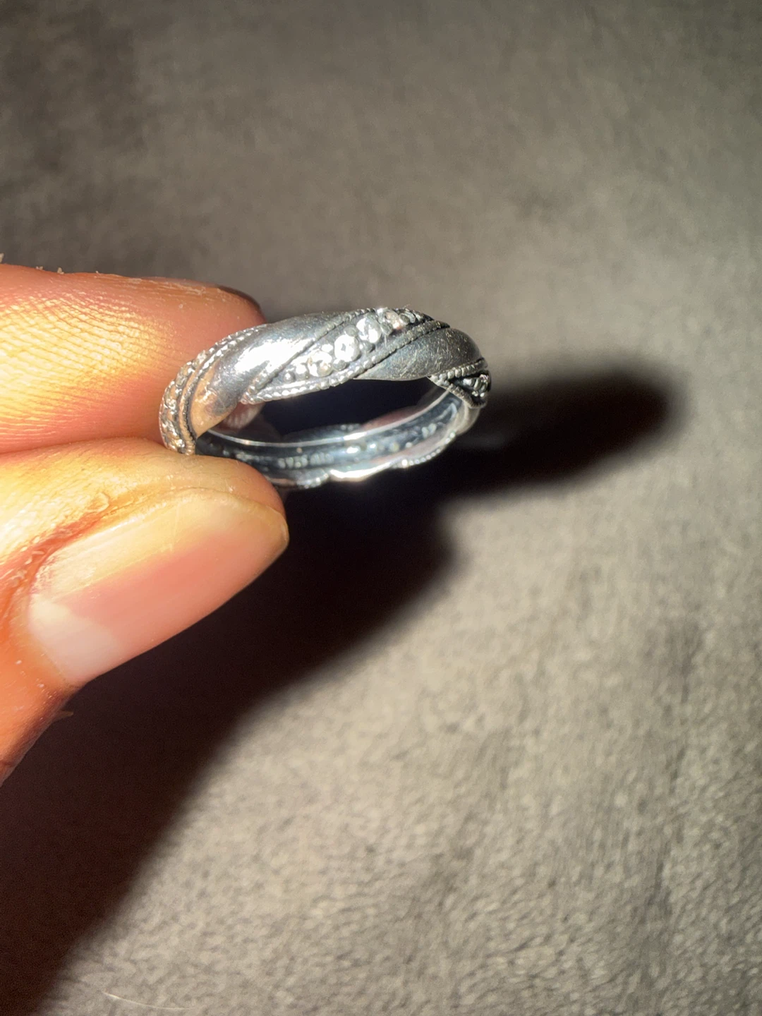 Silver Pandora Ring Size 5.5 - photo 2