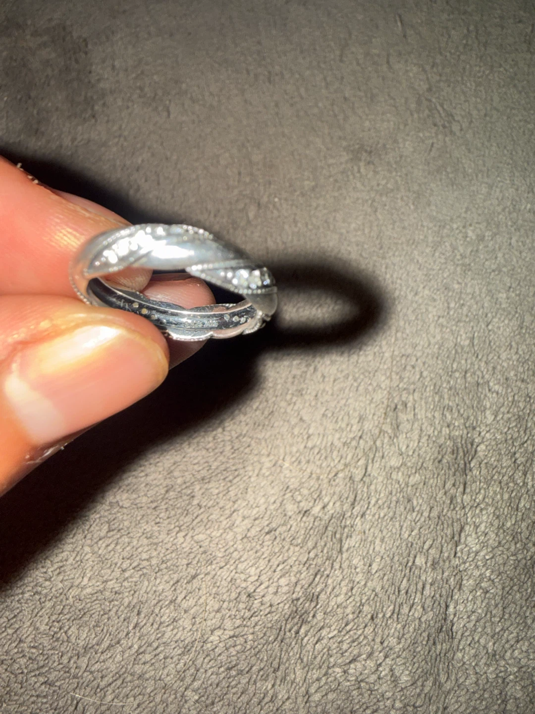 Silver Pandora Ring Size 5.5 - photo 3