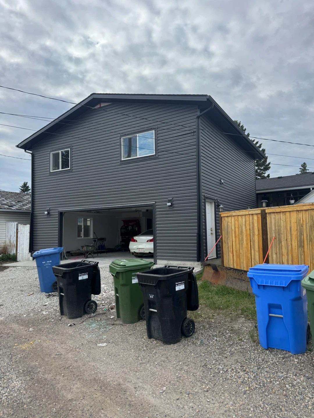 Garage suite for rent 2026 built new