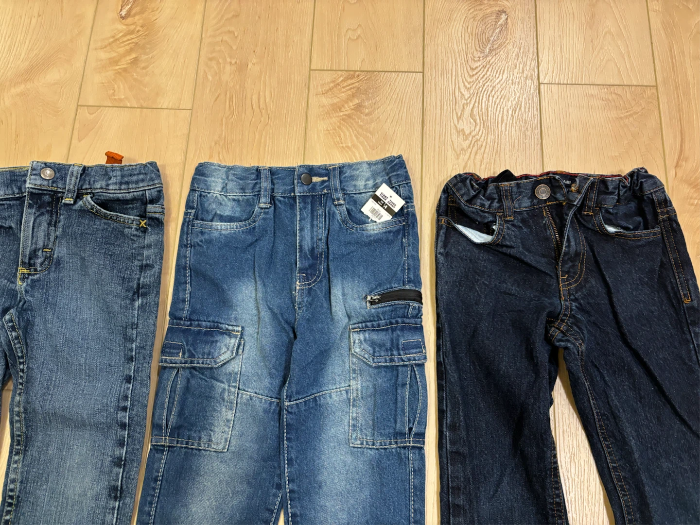 Three Pairs of Boys' Jeans