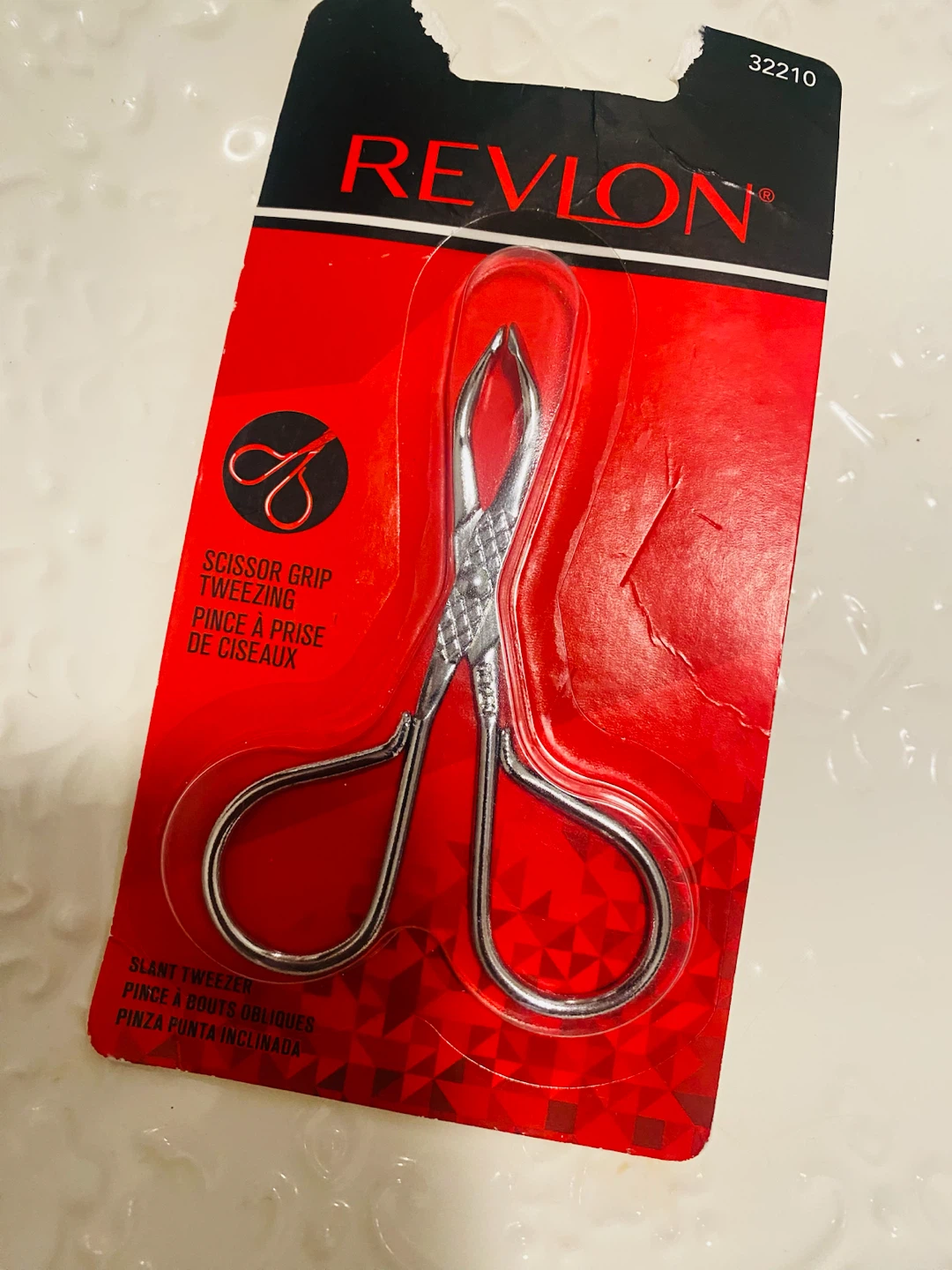 New /Unused Revlon Slant Tip Tweezers