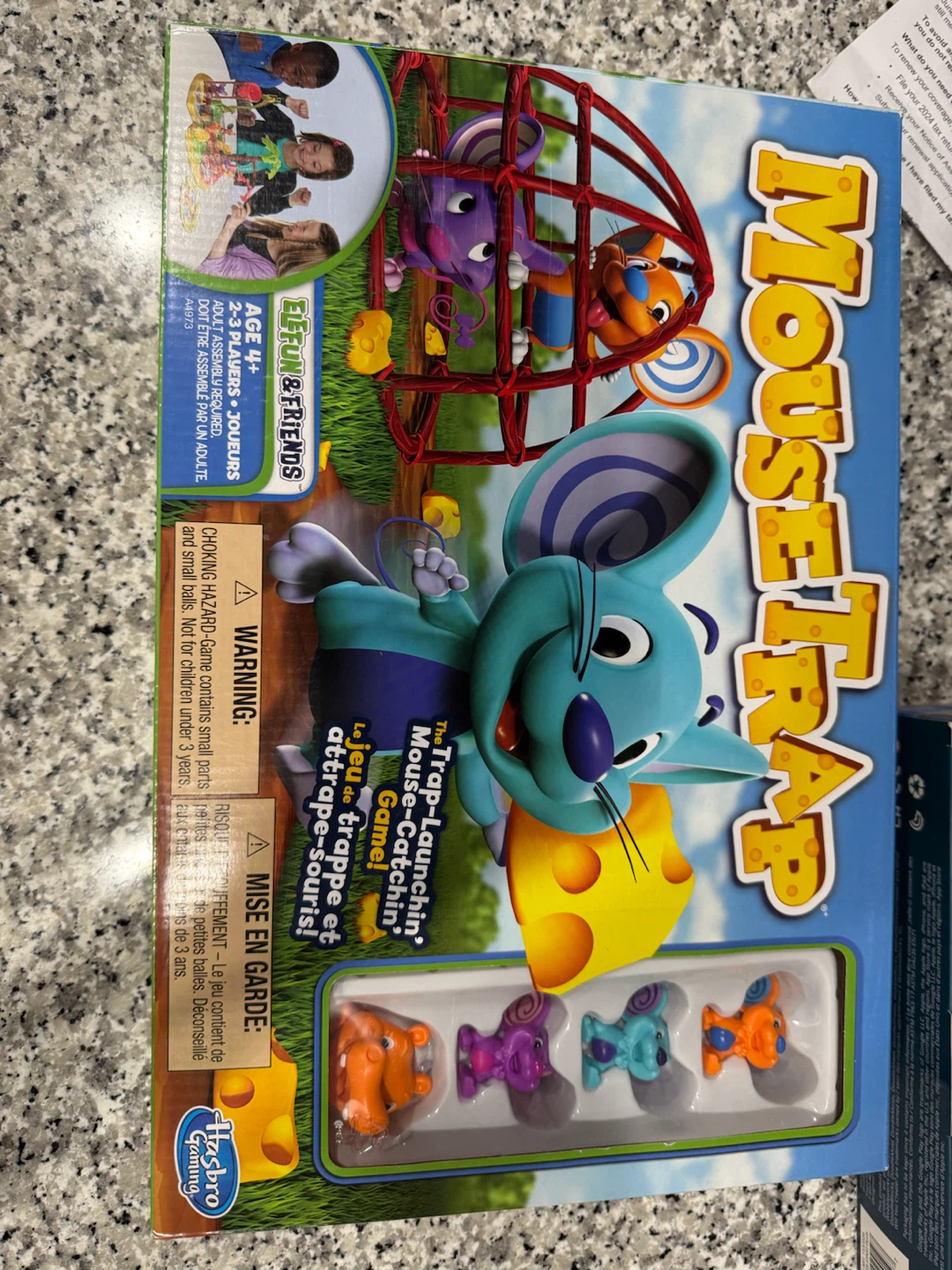 Mouse Trap The Trap-Launchin' Mouse-Catchin' Game by Hasbro
