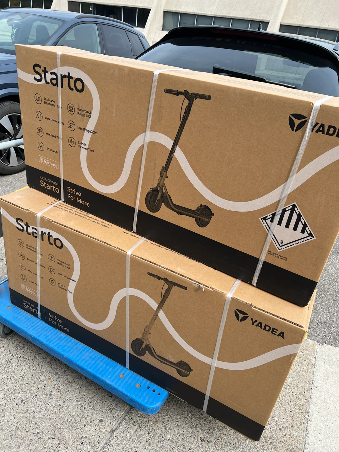 Yadea Scooter Starto - Peak Power 750W, Max Range 30km - photo 2