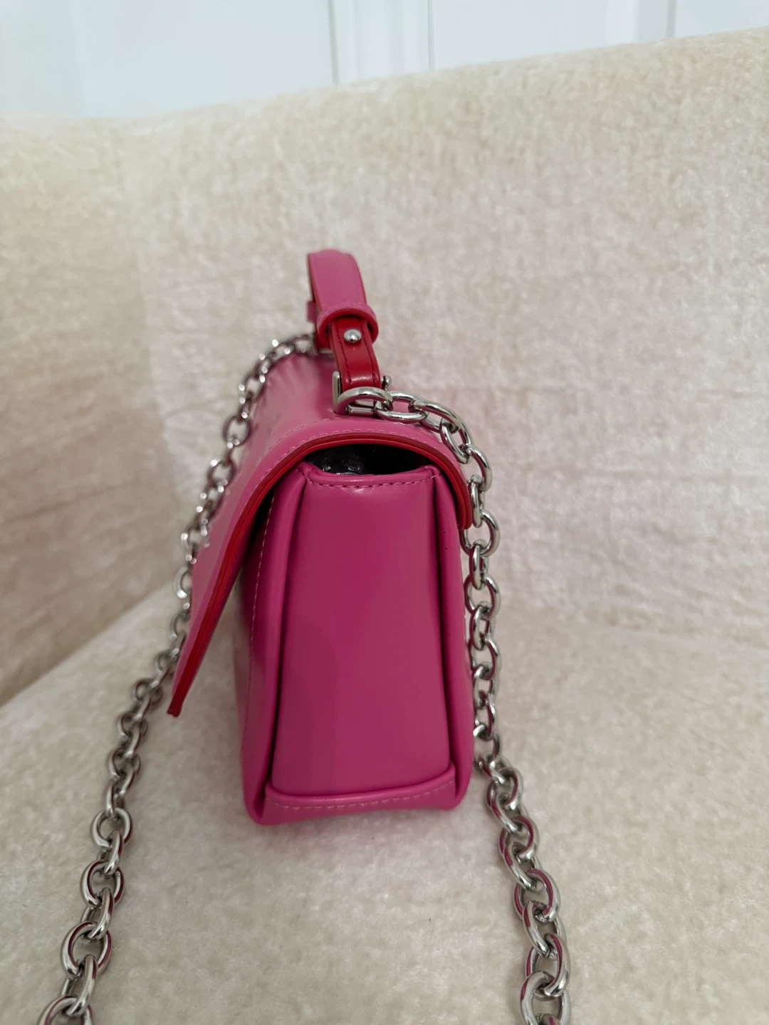 Miraggio Pink Chain Bag - photo 2