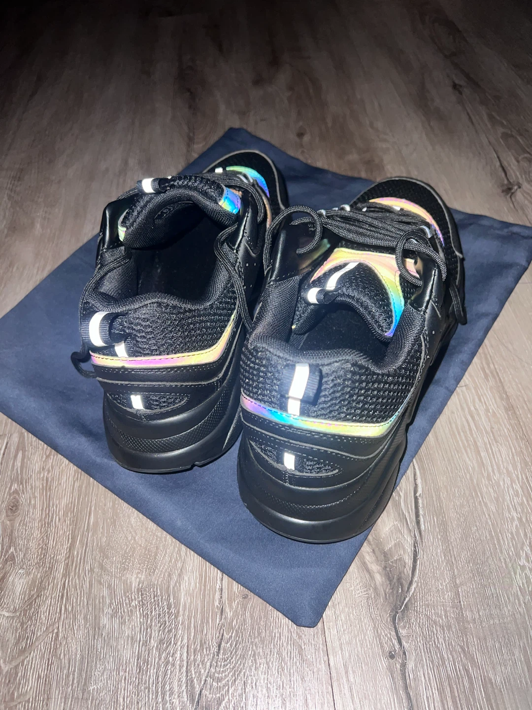 Dior, rainbow reflective shoes, designer - photo 2