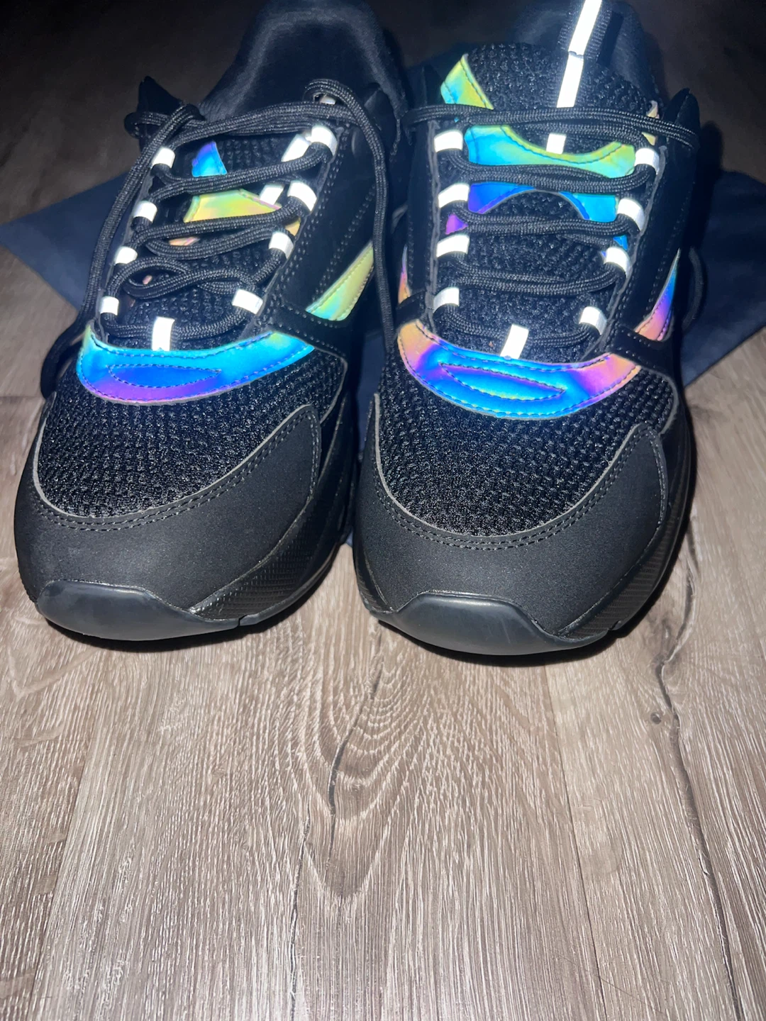 Dior, rainbow reflective shoes, designer - photo 4