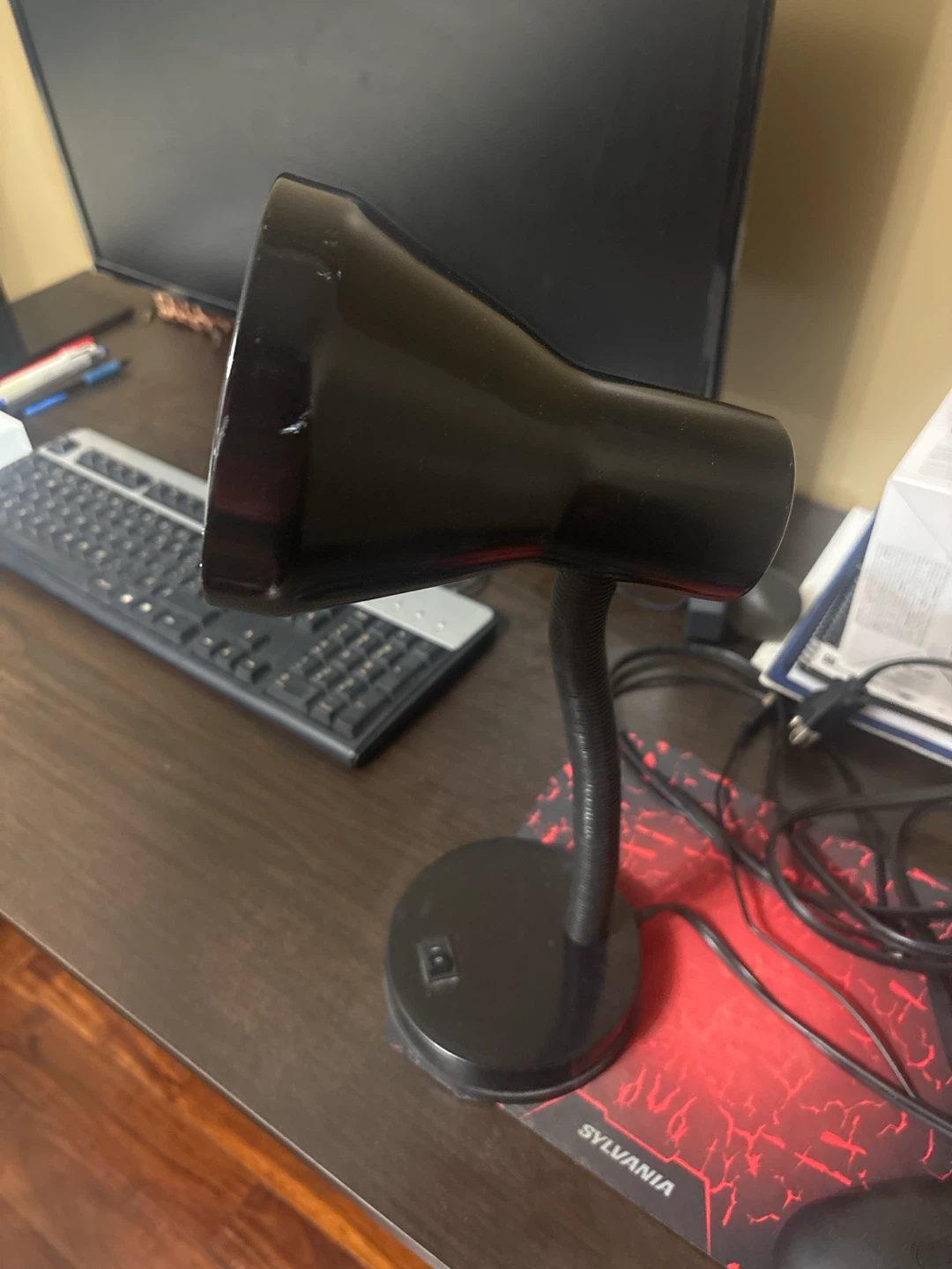 Black Gooseneck Desk Lamp - photo 2